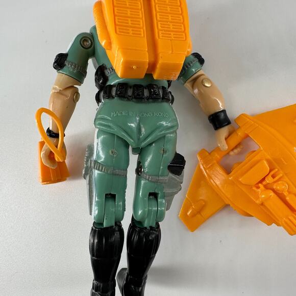 1986 Vintage GI Joe Wet Suit Seals With Accessories Figure - Picture 6 of 7